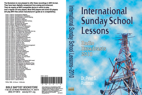 International Sunday School Lessons 2010 - MP3
