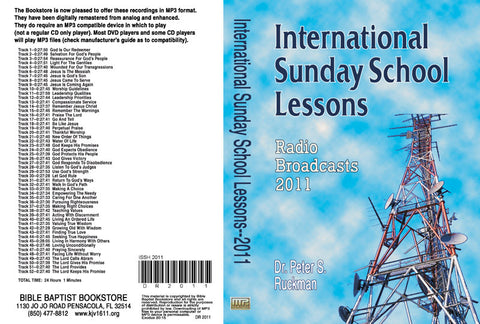 International Sunday School Lessons 2011 - MP3