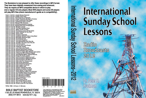 International Sunday School Lessons 2012 - MP3