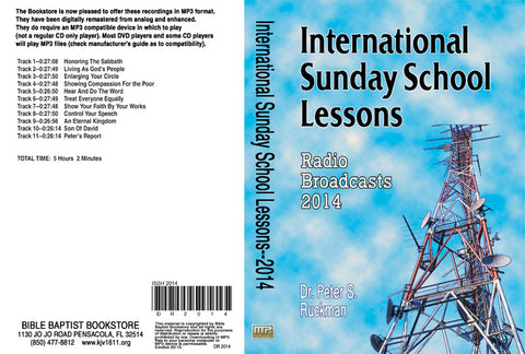 International Sunday School Lessons 2014 - MP3