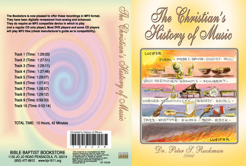 The Christian's History of Music - MP3