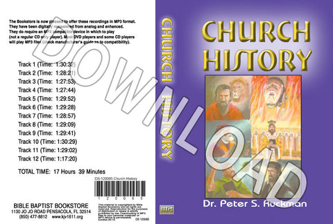 Church History - Downloadable MP3