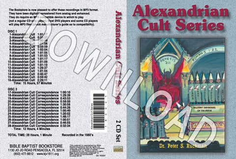 Alexandrian Cult Series - Downloadable MP3