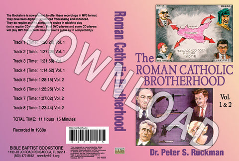 Roman Catholic Brotherhood - Downloadable MP3