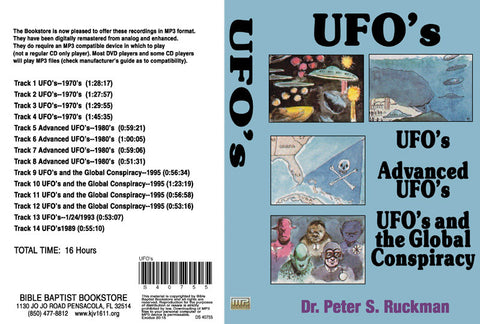 UFOs, Advanced UFOs, and UFOs and the Global Conspiracy - MP3