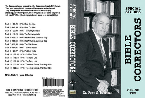 Bible Correctors - MP3