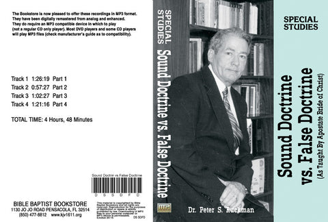 Sound Doctrine vs. False Doctrine - MP3