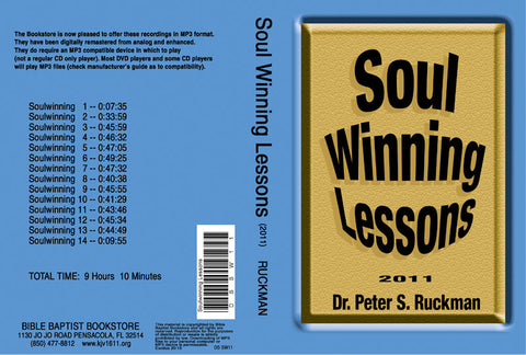 Soulwinning Lessons  2011 - MP3