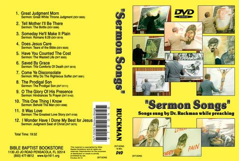 Sermon Songs - DVD