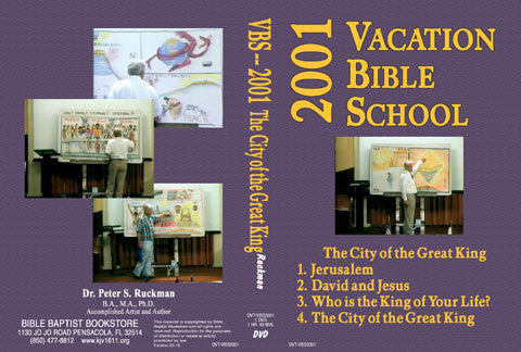 The City of the Great King - 2001 VBS - DVD