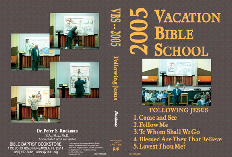 Following Jesus - 2005 VBS - DVD