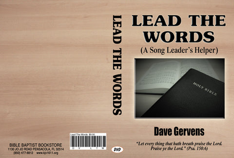Lead the Words (A Song Leader's Helper) - DVD