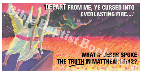 Depart From Me - Banner (more sizes available)