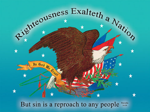 Righteousness Exalteth a Nation - Youth T-Shirt (other colors available)