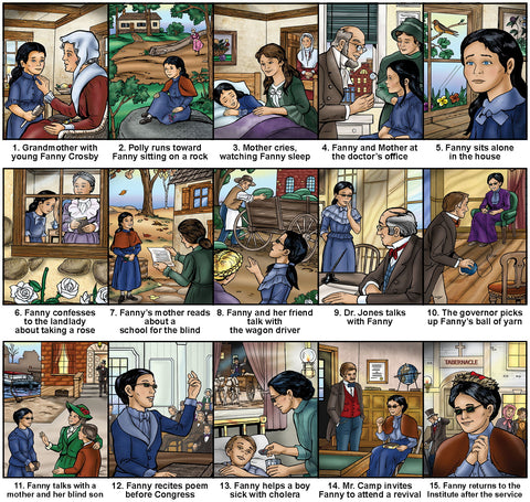 Fanny Crosby - Flashcards