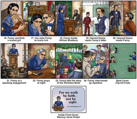 Fanny Crosby - Flashcards