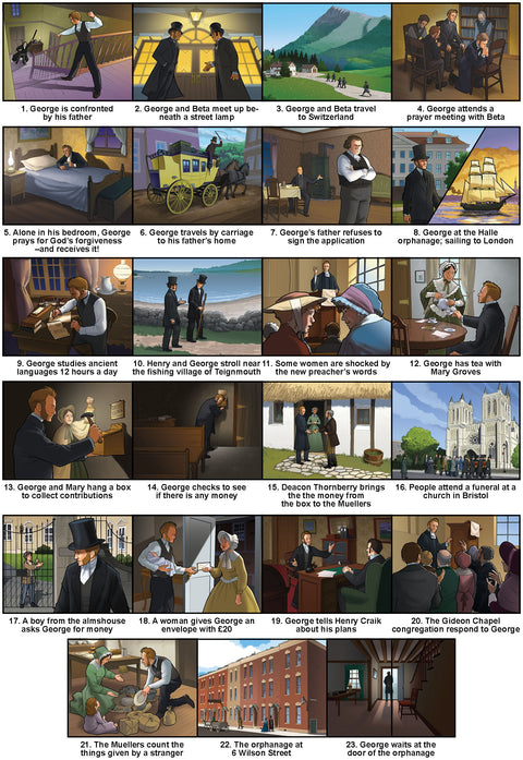 God Provides: The Life of George Mueller - Flashcards