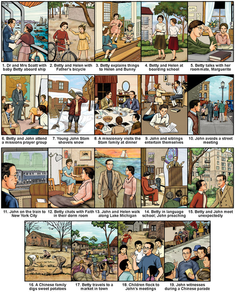 John and Betty Stam - Flashcards