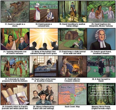 Life & Death of David Brainerd - Flashcards