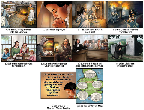 Susanna Wesley: Filling a Little Space - Flashcards