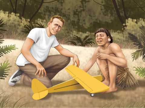 Operation Auca - Missionary Nate Saint (options available)