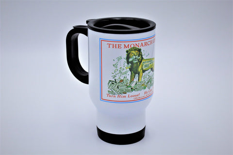 White Stainless Steel Cup