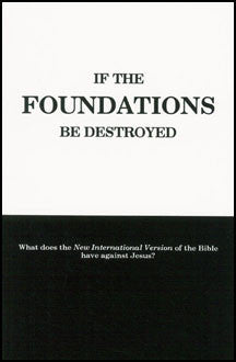 If the Foundations Be Destroyed