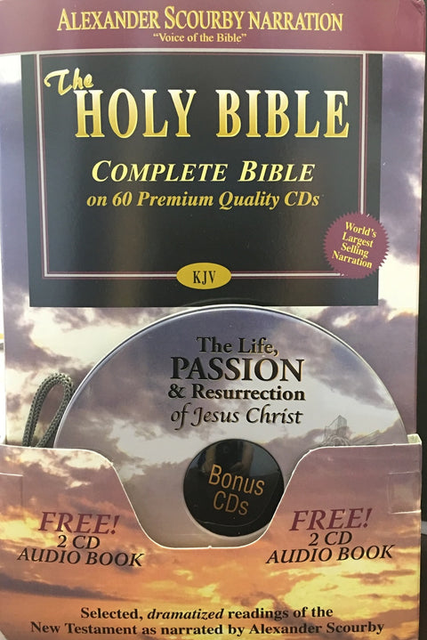 The Holy Bible on CD - Alexander Scourby