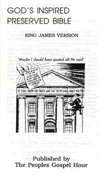 God's Inspired Preserved Bible