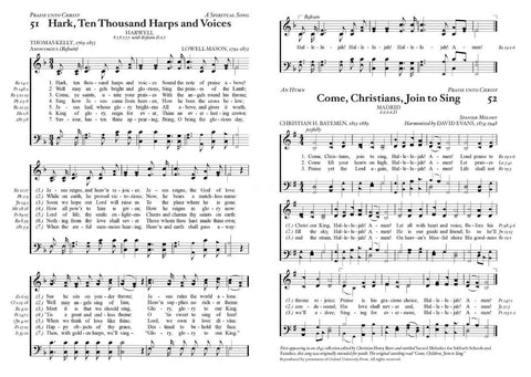 Psalms and Hymns and Spiritual Songs