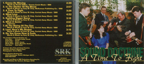 A Time To Fight - Sound Doctrine CD
