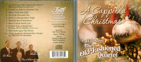 A Cappella Christmas - Ed Russ And The Old-Fashioned Quartet CD