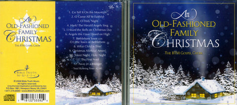 An Old-Fashioned Family Christmas - The BTM Gospel Choir CD