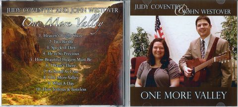 One More Valley - John Westover and Judy Coventry CD