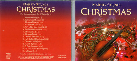 Majesty Strings - Christmas CD