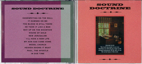 Sound Doctrine - Sound Doctrine CD