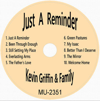 Just A Reminder - Griffin Family CD