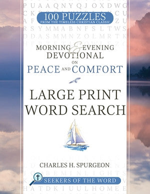 Morning & Evening Devotional Large Print Word Search