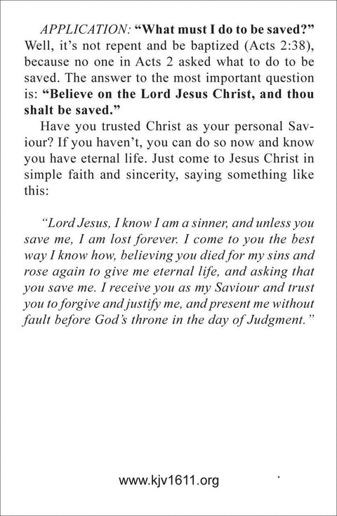 The Most Important Question - Tract