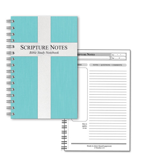 Scripture Notes Bible Study Notebook