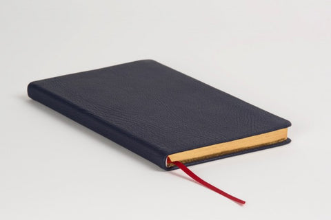 Allan: Journal Highland Goatskin - Navy Blue