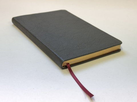 Allan: Journal Highland Goatskin - Grey