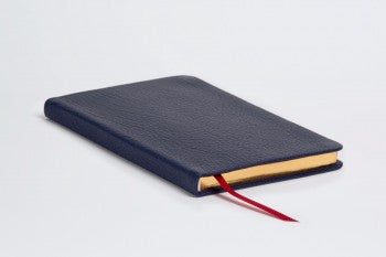 Allan: Notebook Highland Goatskin - Navy