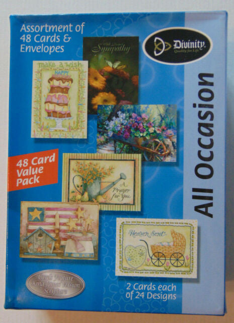 All Occasion Greeting Cards (48-pack)