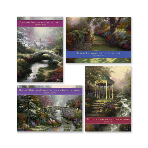 Greeting Cards - Get Well Thomas Kinkade (12-Pack)