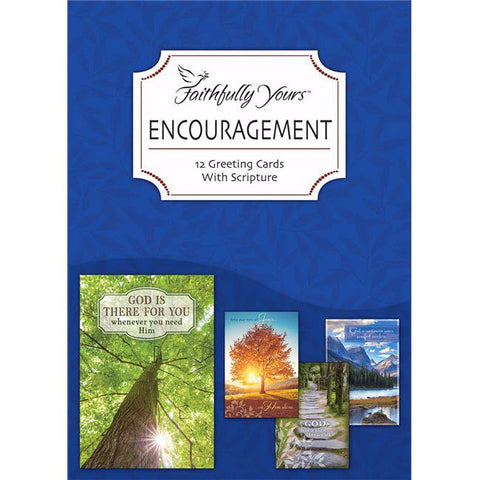 Greeting Cards - Encouragement God's Comfort (12-Pack)