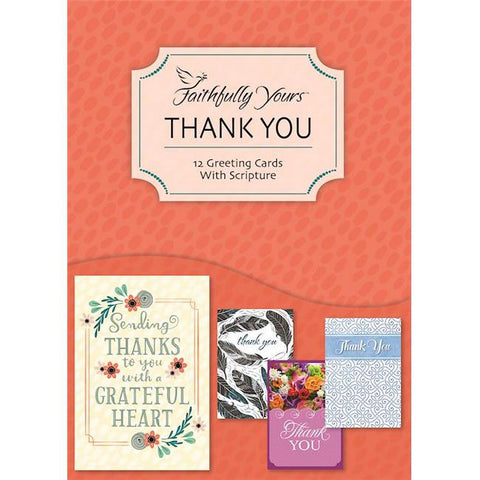 Greeting Cards - Thank You with Gratitude (12-Pack)