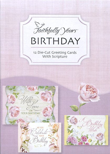 Greeting Cards - Birthday Bouquet (12 cards)