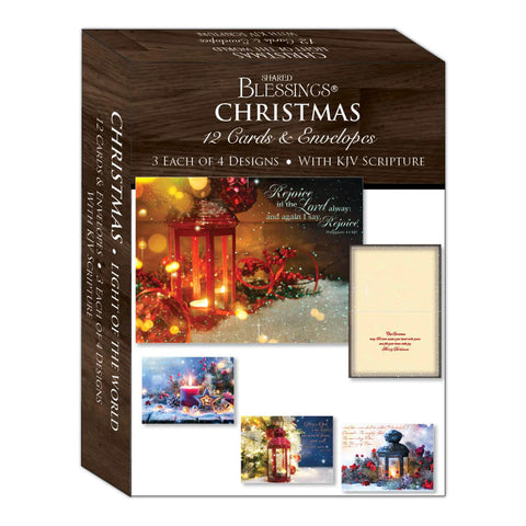 Lights of the World Assorted Christmas Cards (12-pack)