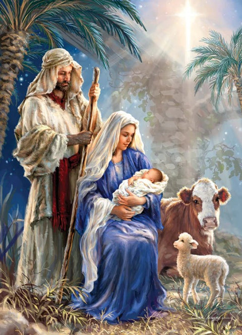 Holy Family Christmas Cards (12-pack)